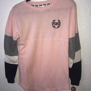 Pink pull over sweater